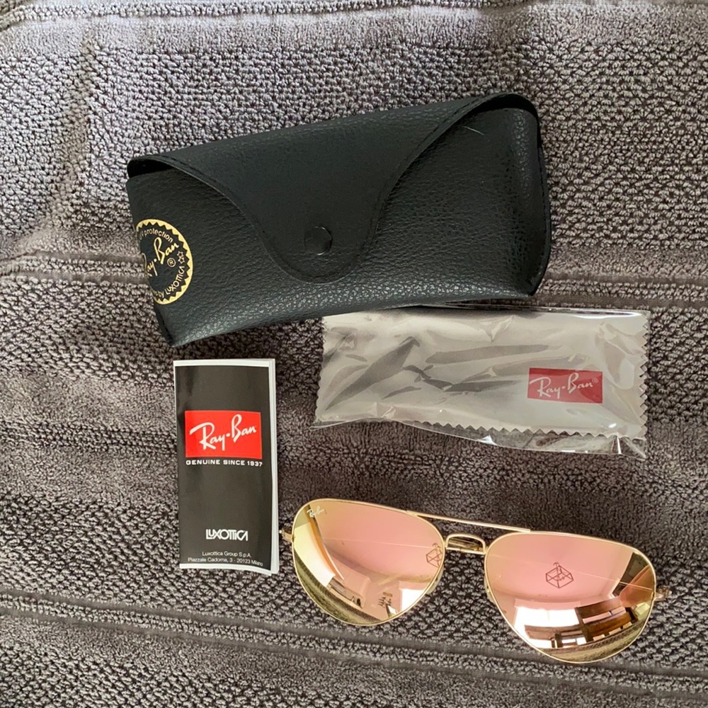 Ray-Ban aviator sunglasses